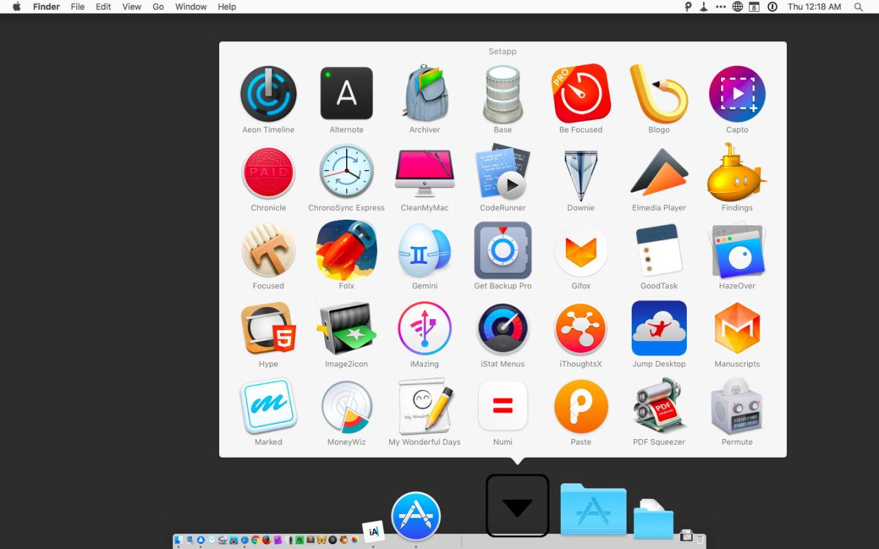 Setapp, alternativa al Mac App Store per professionisti